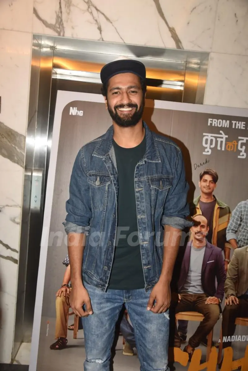 Vicky Kaushal at the special screening of Chhichhore!