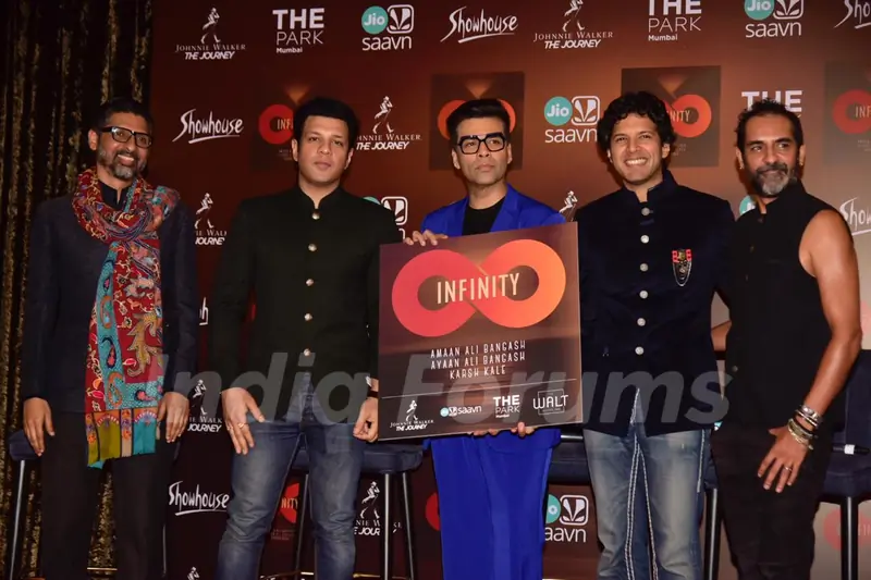 Bollywood celebrities at Infinity Music launch!