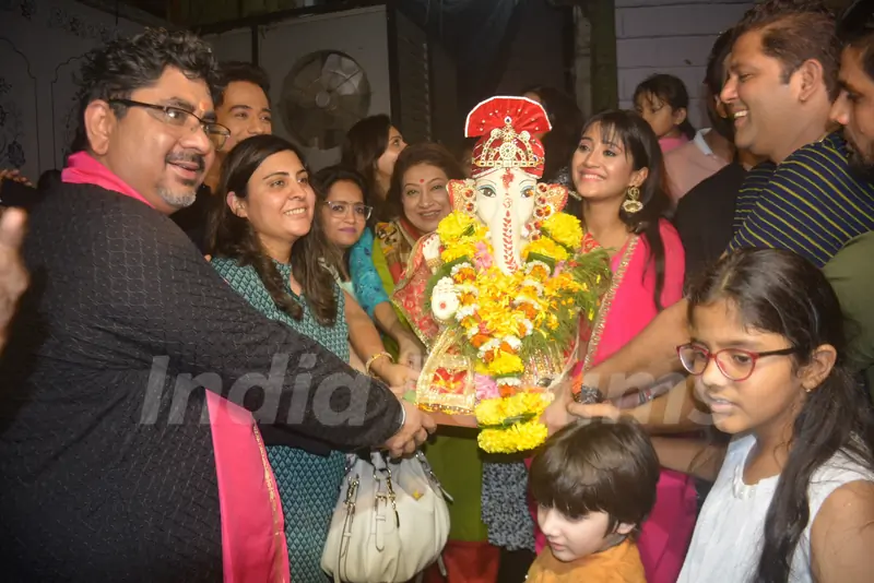 Rajan Shahi and Shivangi Joshi