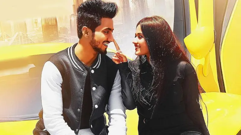 Jannat Zubair Rahmani and Faisu 