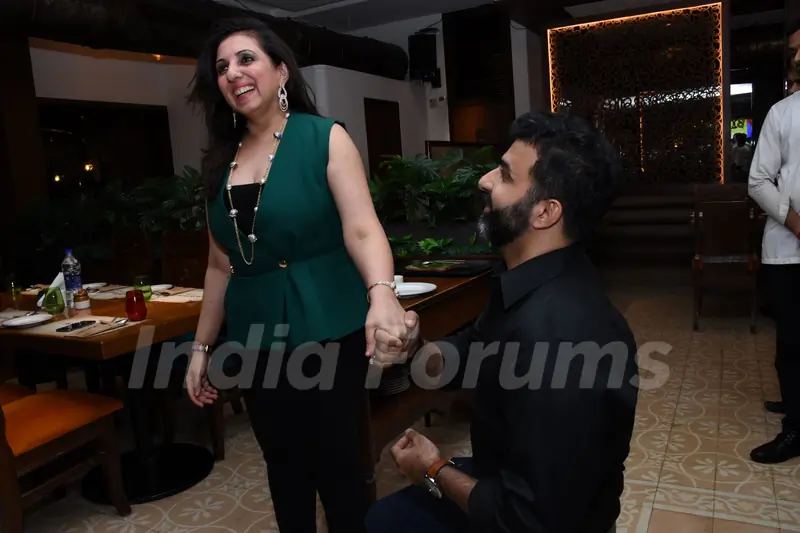 Munisha Khatwani and Sameer Thakur