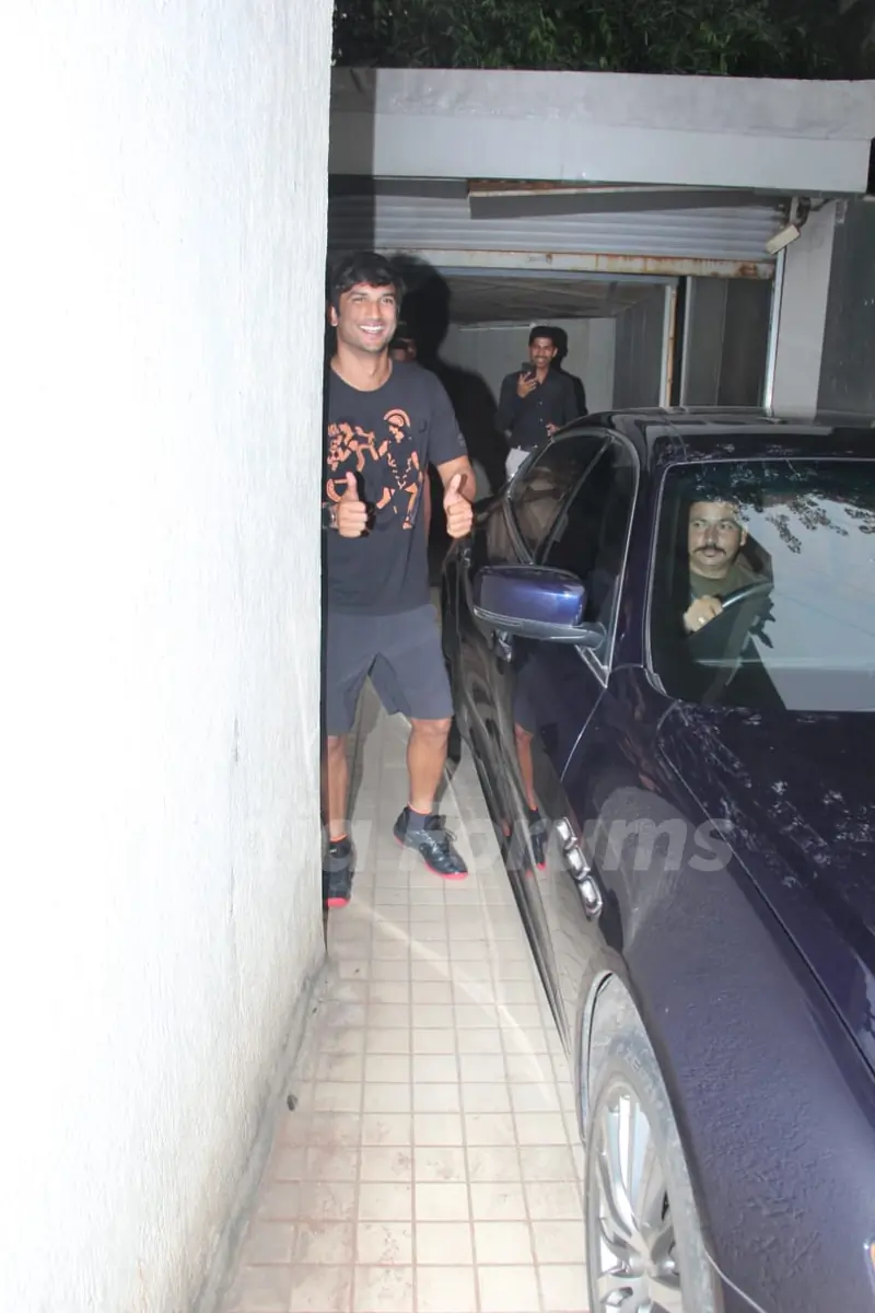 Sushant Singh Rajput snapped around the town!