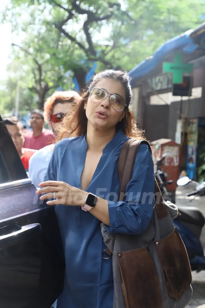 Kajol snapped around the town!