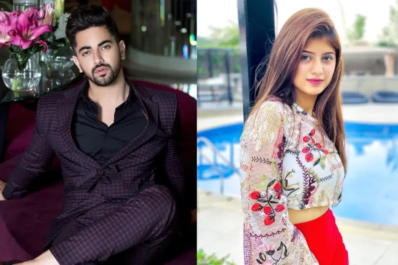 Zain Imam and Arishfa Khan