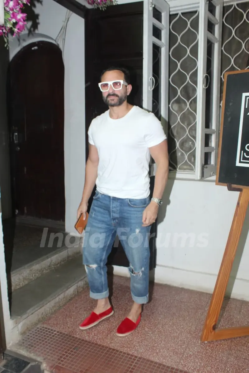 Saif Ali Khan snapped around the town!
