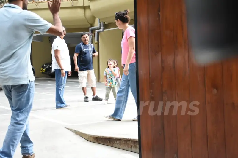 Taimur Ali Khan snapped around the town!