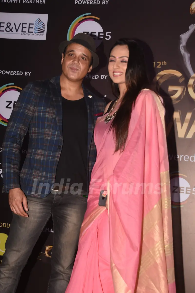 Celebrities attend the 12th Gold Award!