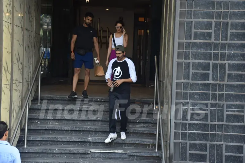 Kartik Aaryan snapped around the town!