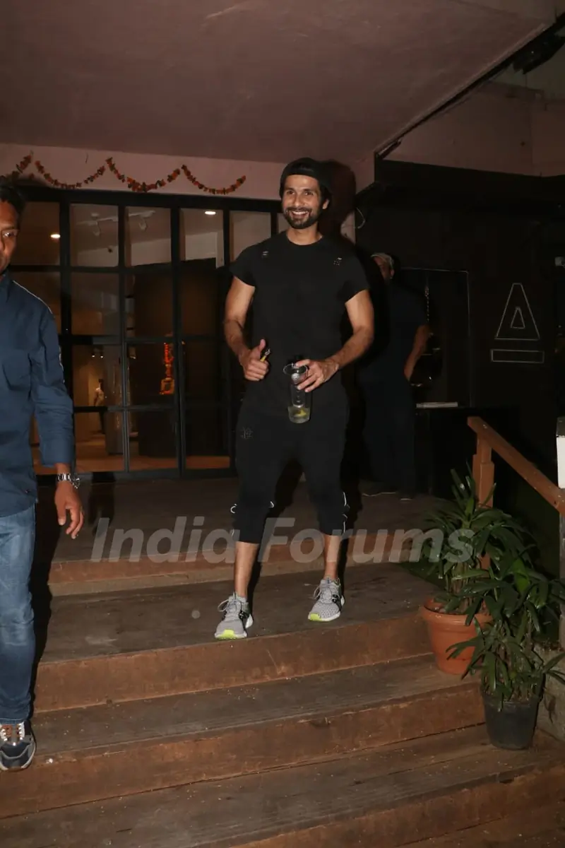 Shahid Kapoor snapped around the town!