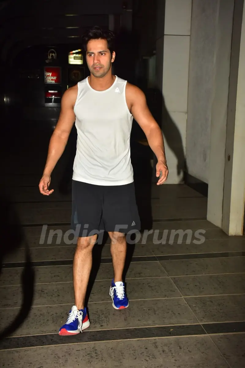 Varun Dhawan snapped around the town!