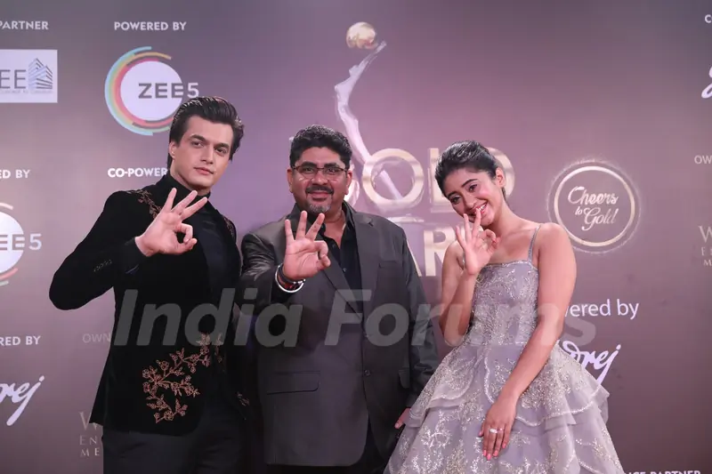 Mohsin Khan, Rajan shahi and shivangi joshi