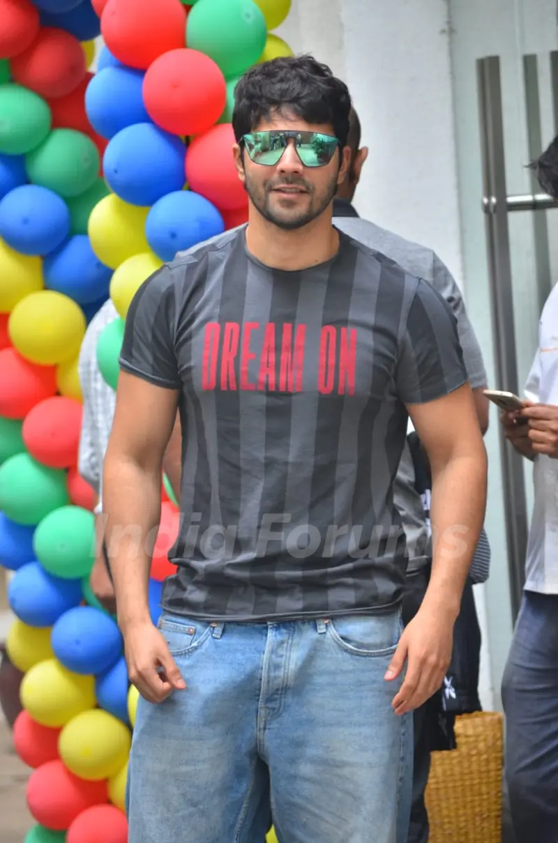 Varun Dhawan snapped around the town!
