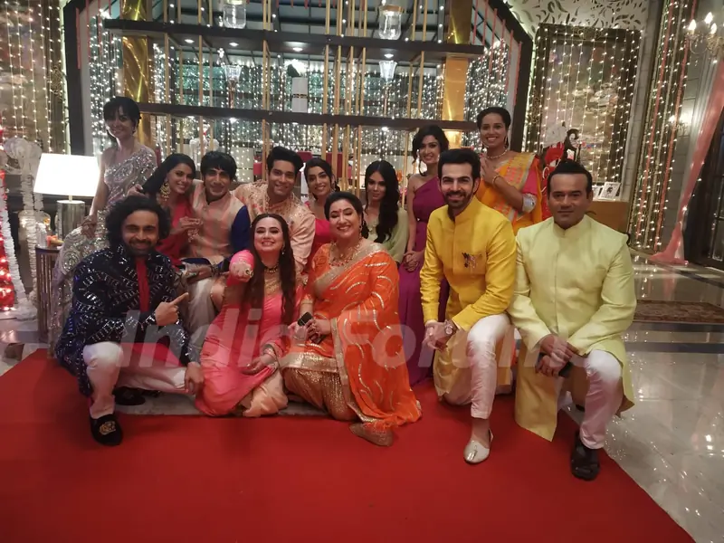 Rohit Sonakshi Engagement Sequence Pictures from Kahaan Hum Kahaan Tum