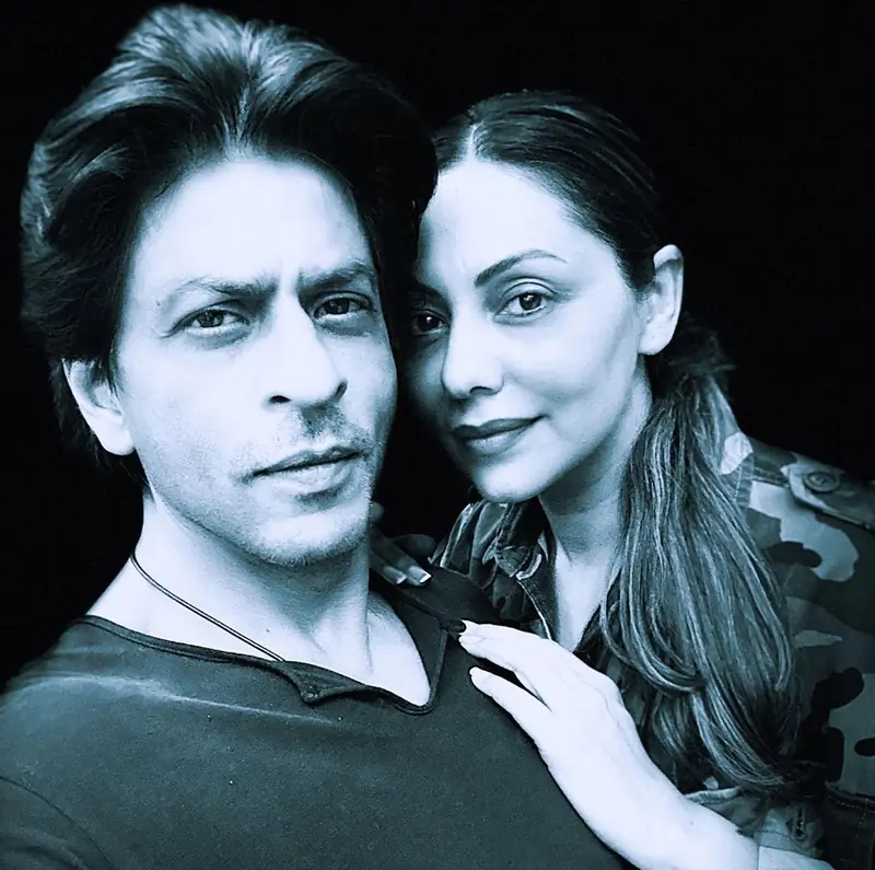 shah rukh khan and gauri khan