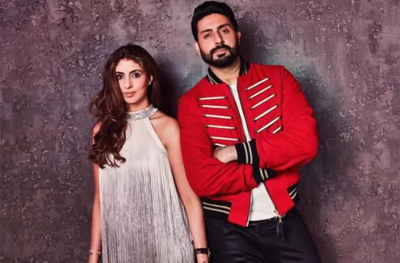 Abhishek Bachchan and Shweta Bachchan