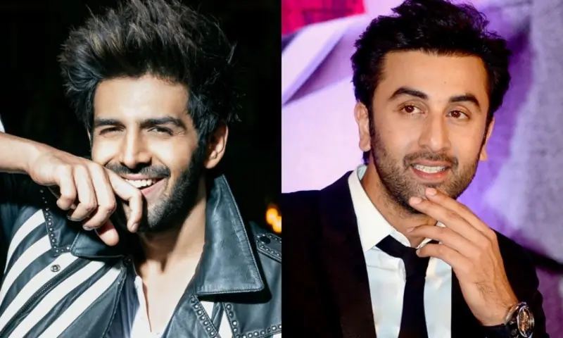 Kartik Aaryan and Ranbir Kapoor