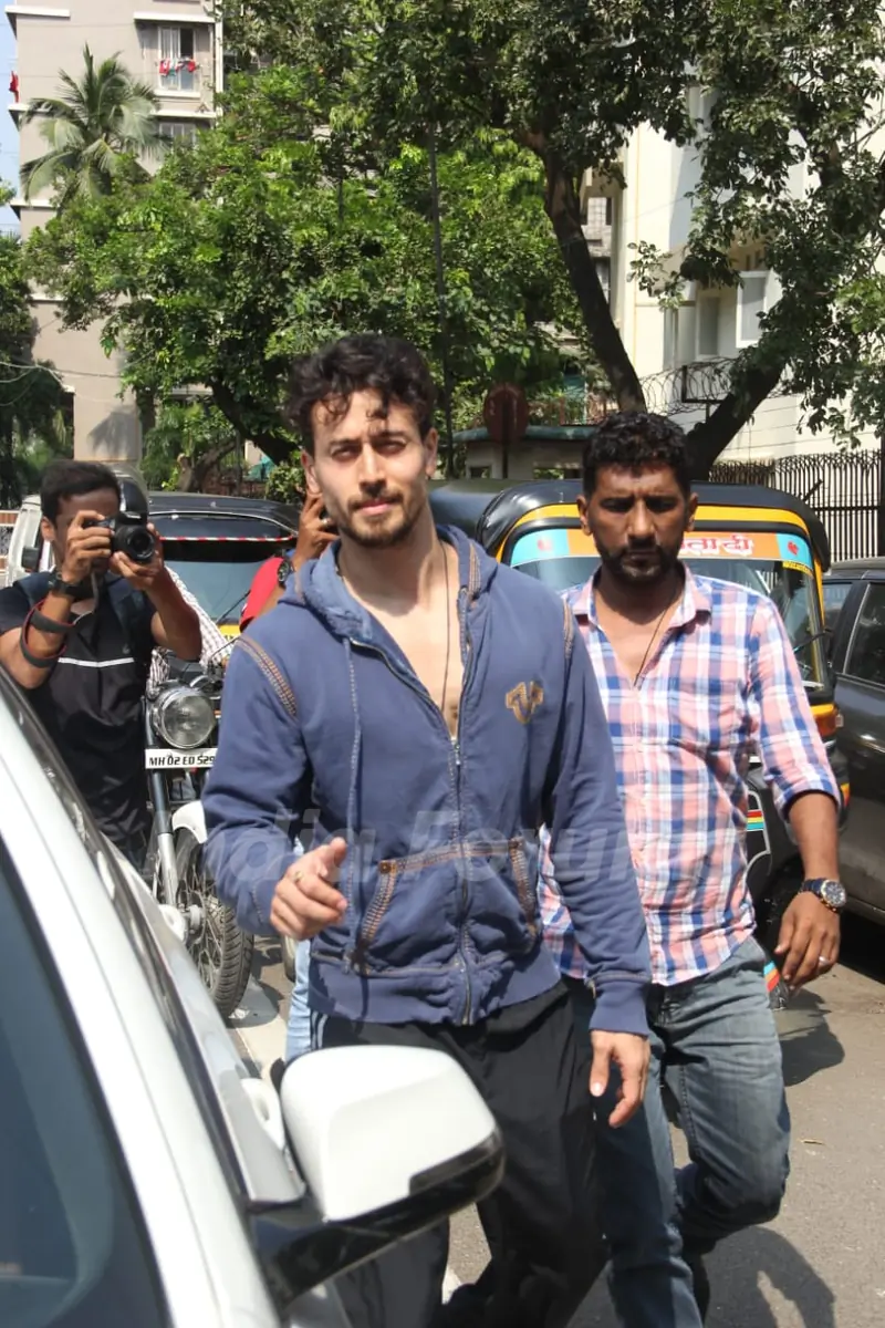 Tiger Shroff papped around the town
