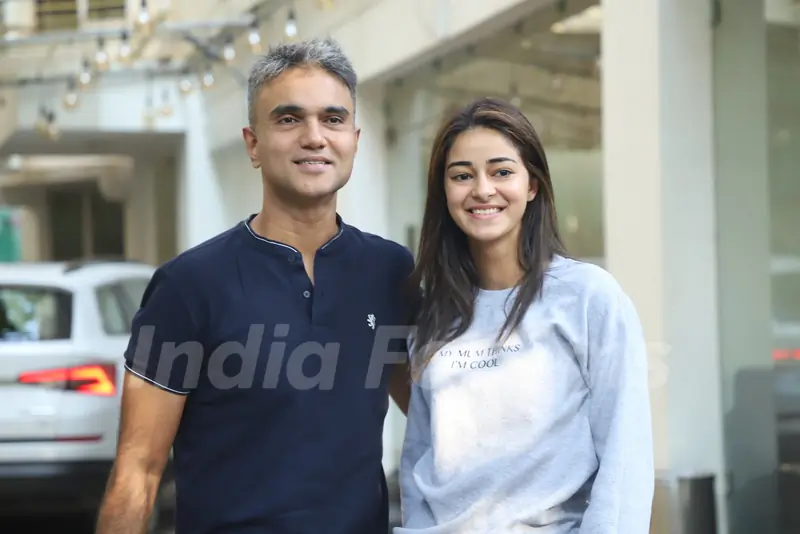 Ananya Panday and Mudassar Aziz