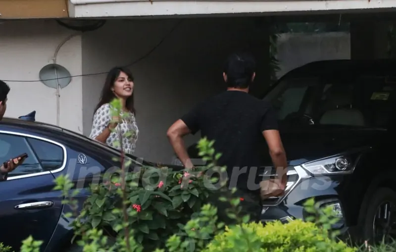 Sushant Singh Rajput and Rhea Chakraborty