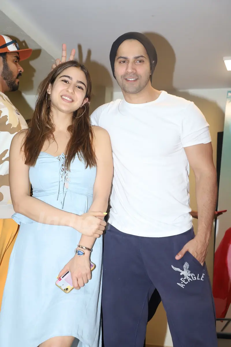 Varun Dhawan and Sara Ali Khan