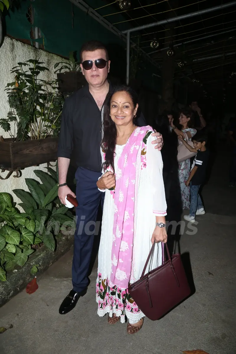 Aditya Pancholi and Zarina Wahab