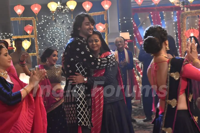 Shaheer Sheikh and Rupal Patel