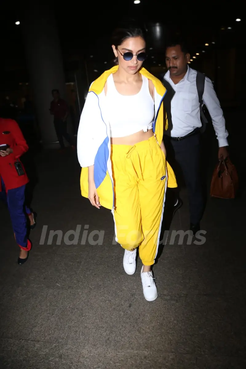 Deepika Padukone snapped at the airport