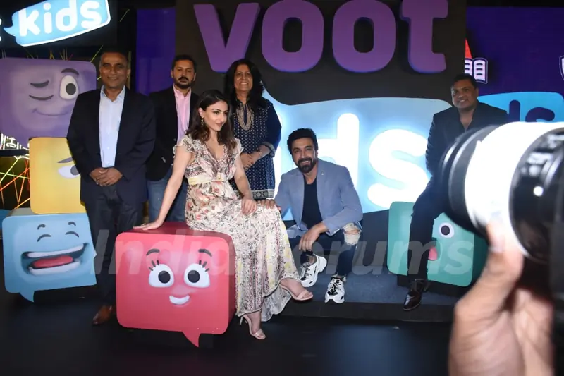 Soha Ali Khan and Ashish Chowdhry snapped at Voot's launch