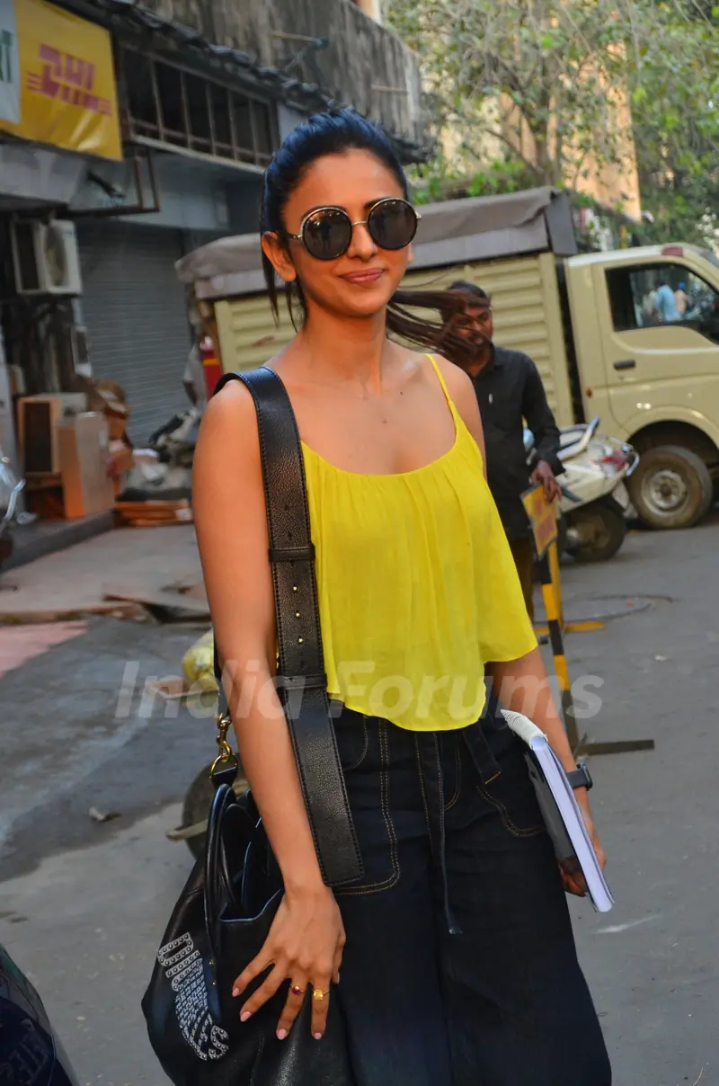 Rakul Preet Singh papped around the town