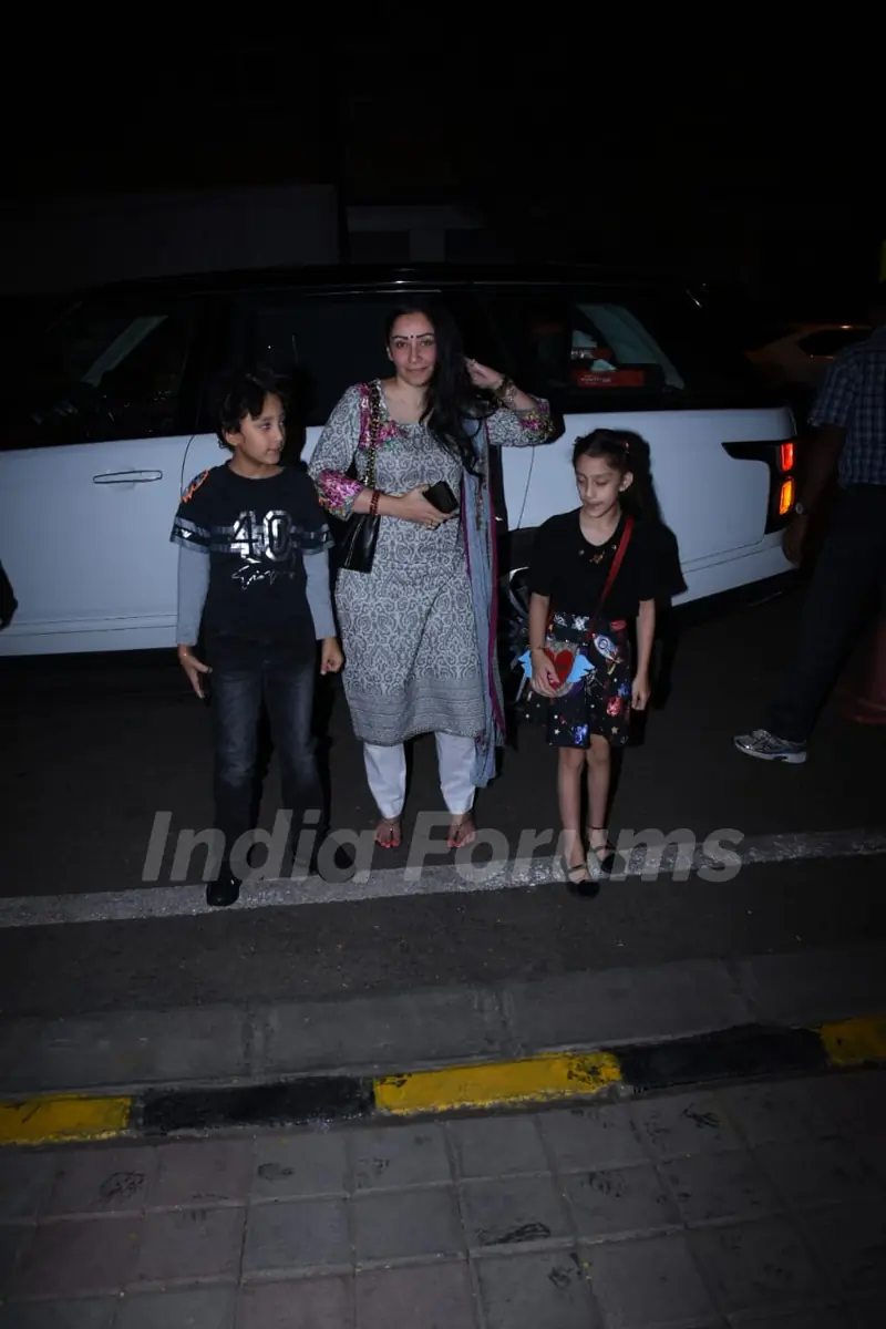 Manayata Dutt snapped around the town