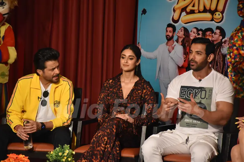 Celebs papped promoting Pagalpanti