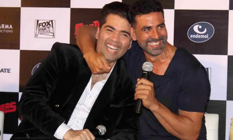 karan johar and akshay kumar