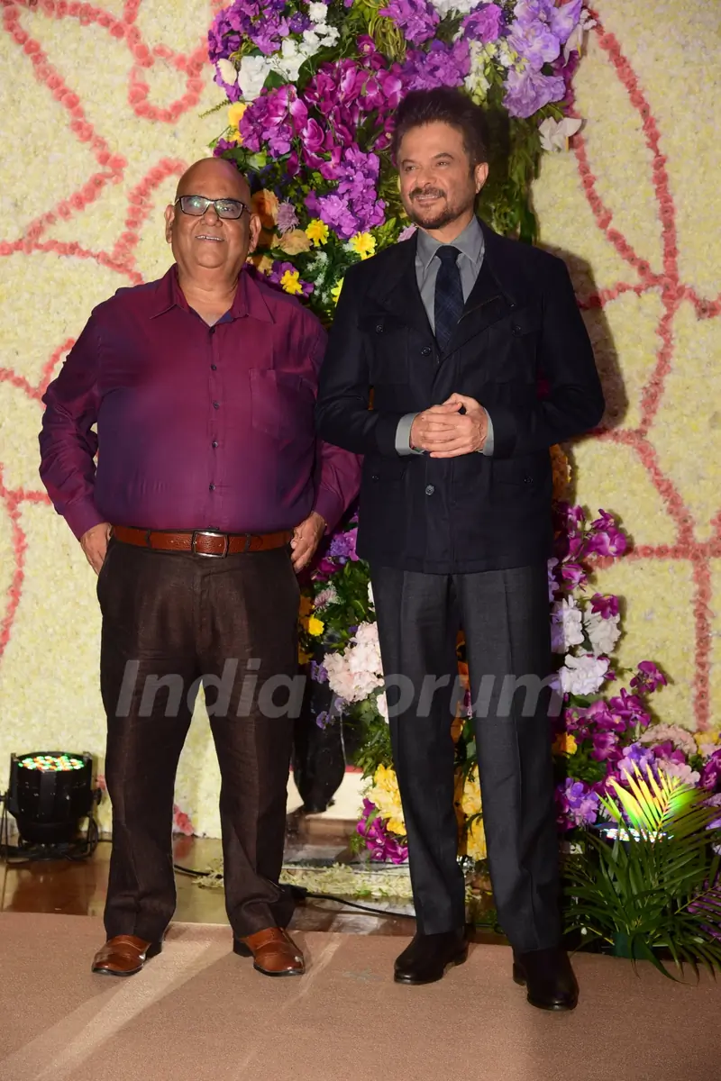 Celebs attend Sooraj Barjatya's son Devansh Barjatya's wedding reception