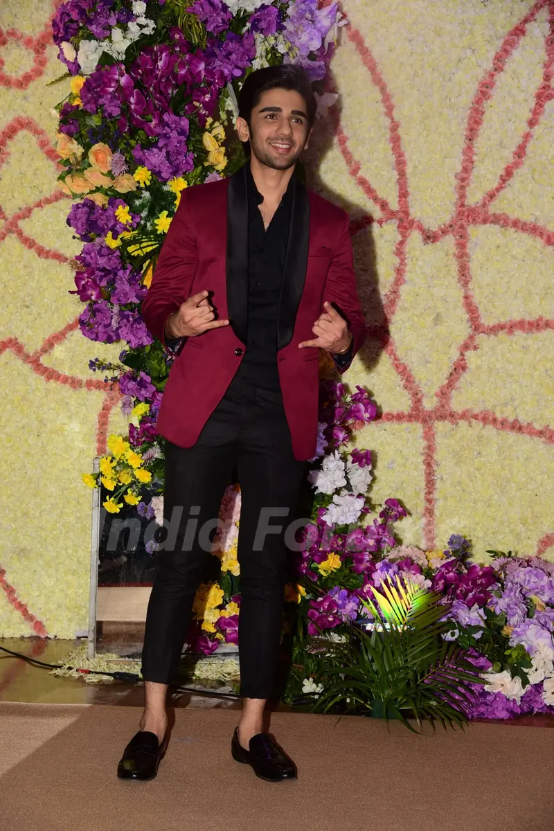 Celebs attend Sooraj Barjatya's son Devansh Barjatya's wedding reception