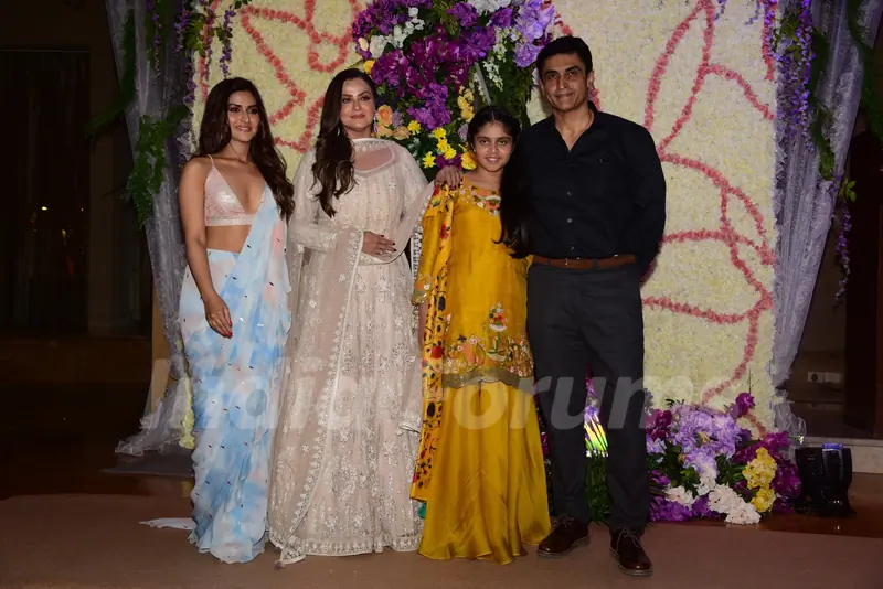 Celebs attend Sooraj Barjatya's son Devansh Barjatya's wedding reception