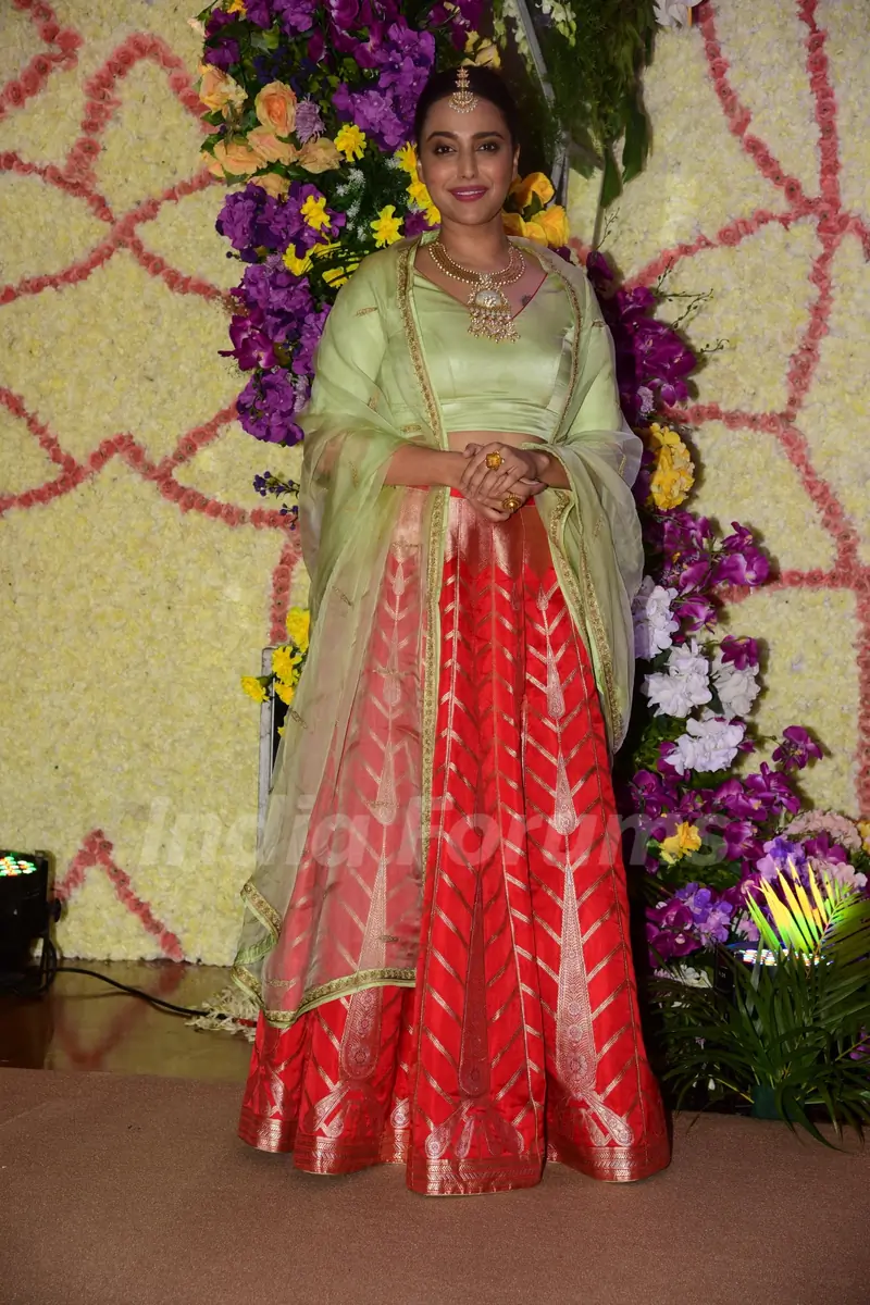 Celebs attend Sooraj Barjatya's son Devansh Barjatya's wedding reception