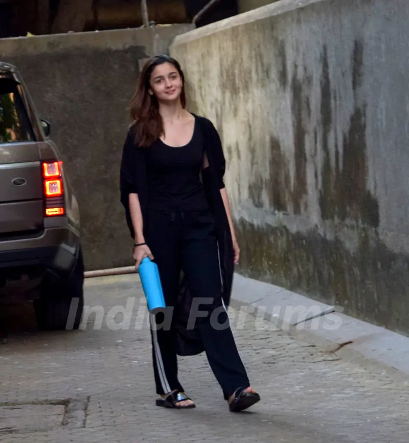 Alia Bhatt snapped around the town