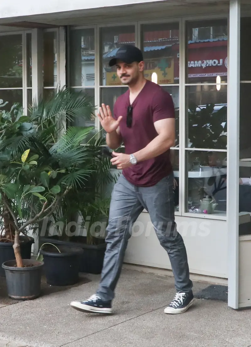 Sooraj Pancholi snapped around the town