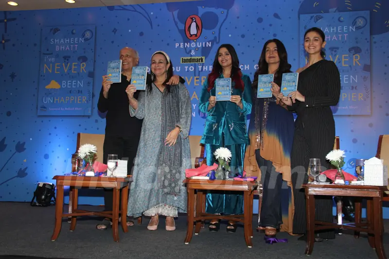 The Bhatt's at Shaheen's Book Launch