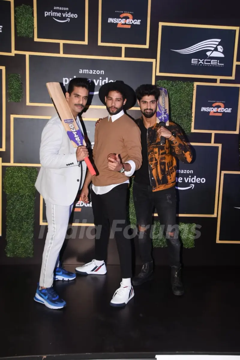 Inside Edge 2 actors papped during the press conference