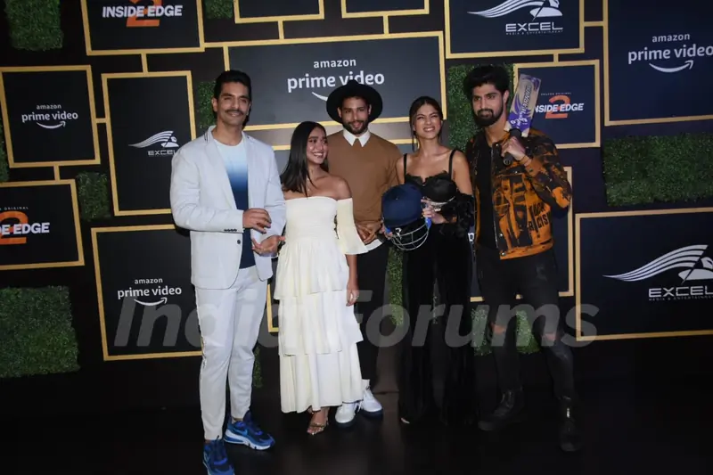 Inside Edge 2 actors papped during the press conference