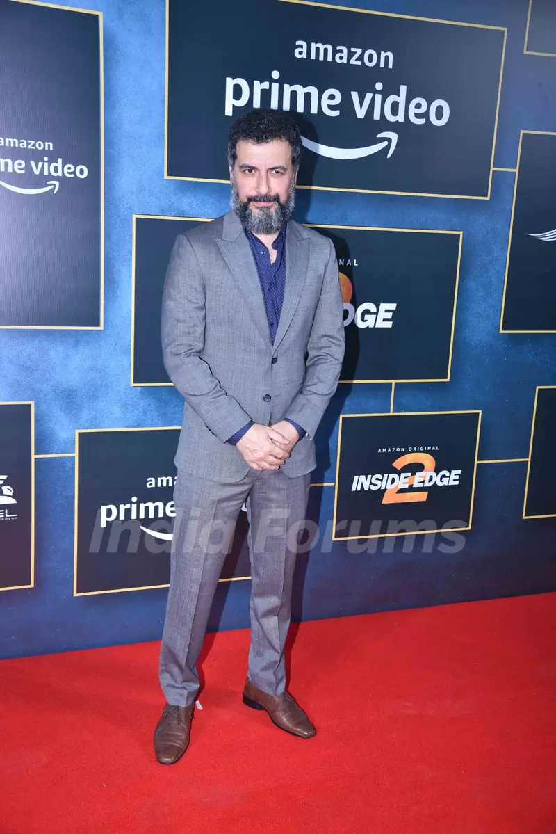 Aamir Bashir attends the special screening of Inside Edge 2