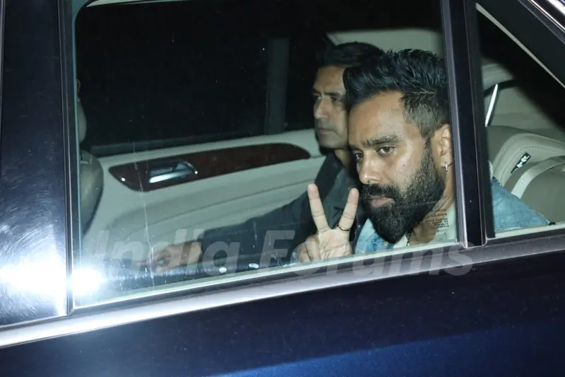 Bosco Martis at Pati Patni Aur Woh screening