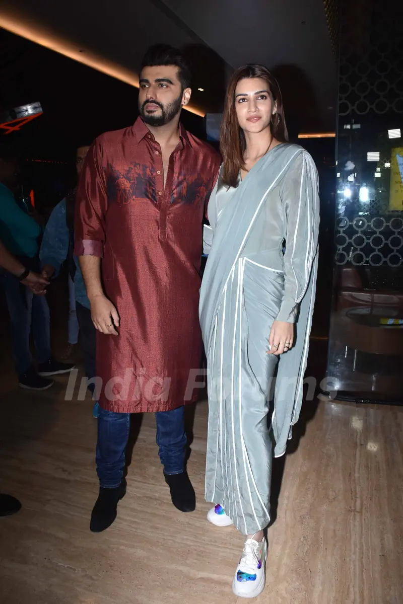 Arjun Kapoor and Kriti Sanon promote Panipat