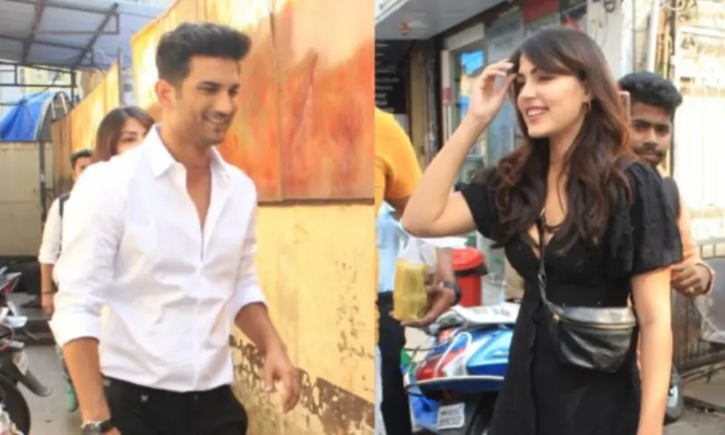 Sushant Singh Rajput and Rhea Chakraborty
