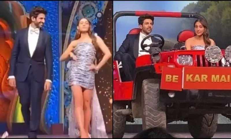 Kartik Aaryan and Sara Ali Khan