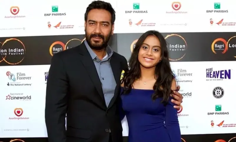 Ajay Devgn and Nysa Devgn