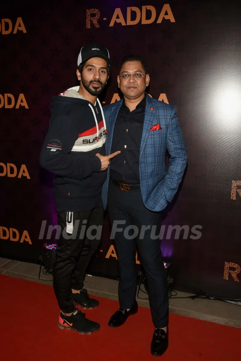 Vardhan Puriw with Nihit Srivastava
