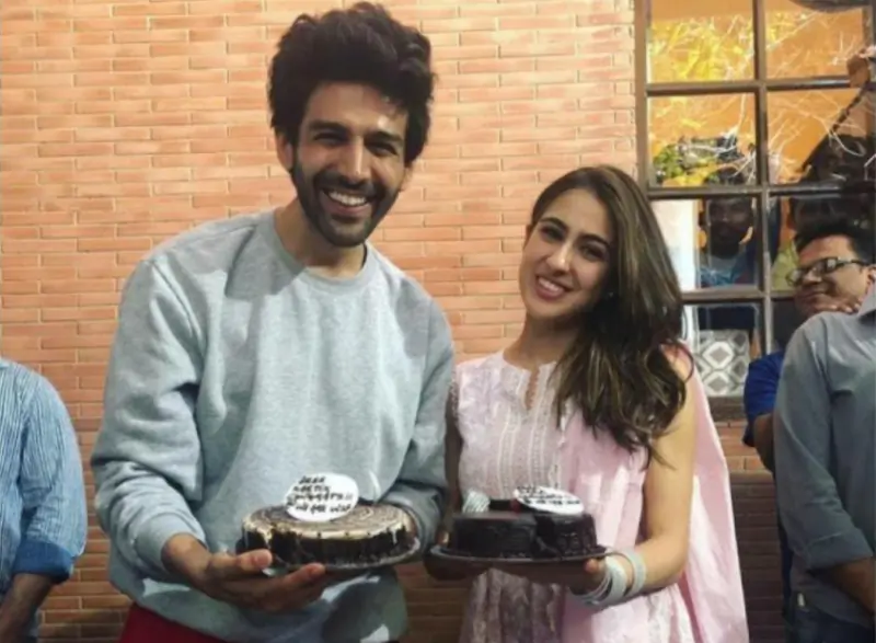 Kartik Aaryan and Sara Ali Khan