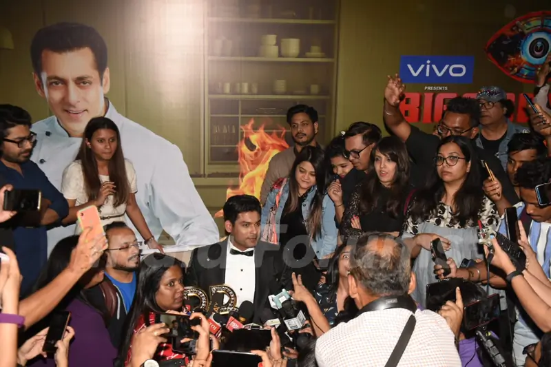 Sidharth Shukla media interaction